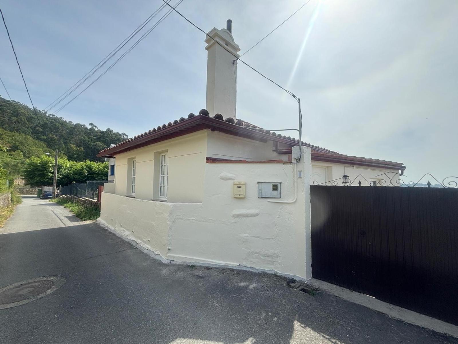 Villa A Barraca. Casa Con Jardin Y Vistas A La Ria Bueu Esterno foto
